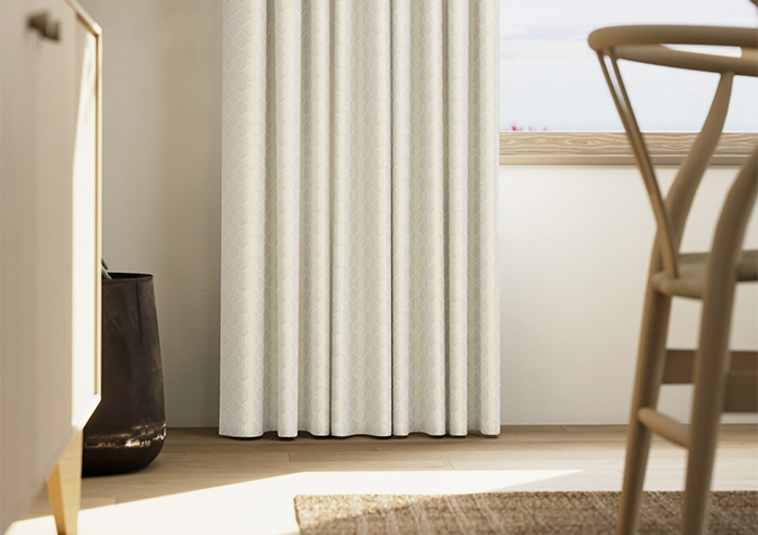 Galactica, Bone White - Made to Measure Curtains - Image 5